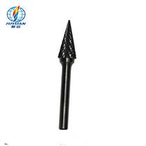 Juyuan JUYUAN#6-12mm spire double groove M file type tungsten steel grinding head milling cutter tapered carbide rotation 6m