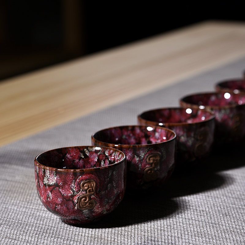 Contracted home office tea set suits for Chinese style restoring ancient ways tea kung fu tea set ceramic up teapot tea cups