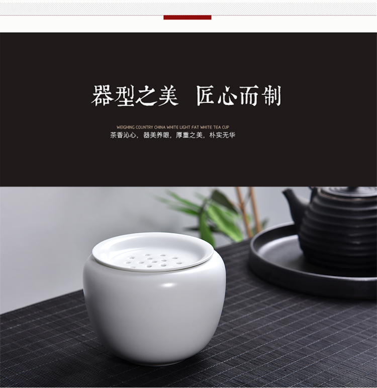 Modern Japanese dry mercifully tea tea set zero washing ceramic building for wash in hot water cylinder coarse pottery cup XiCha move