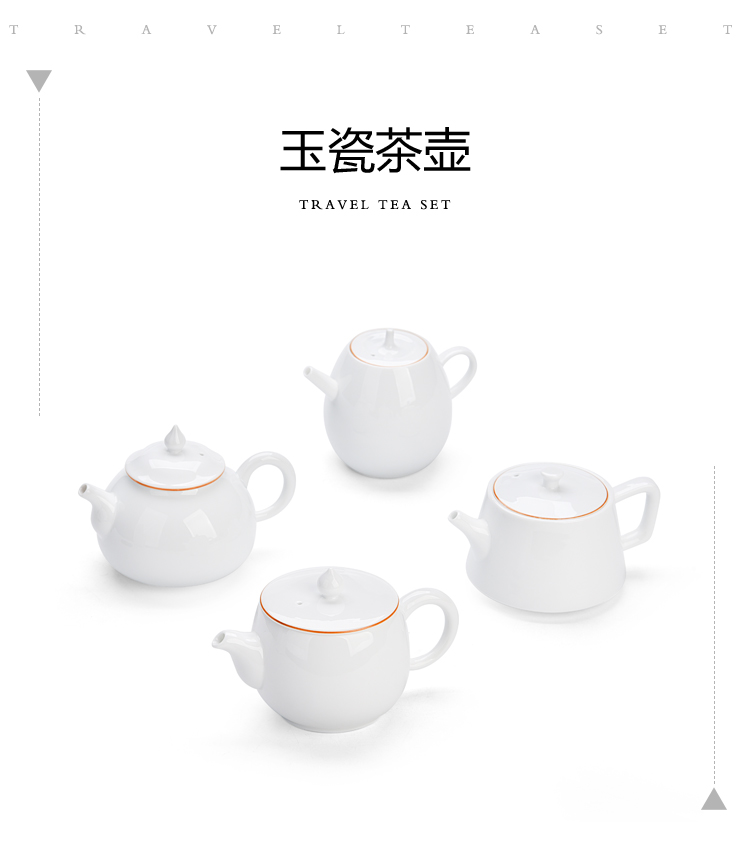 Into this monkey ceramic kung fu tea kettle household manual suet jade teapot dehua white porcelain ceramic teapot single pot