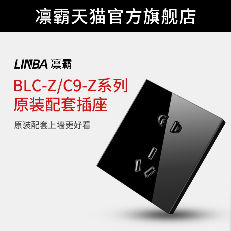 The Powerful Original Dress BLC-Z C9-Z Family Intelligent Touch Switch Glass Matching Socket Small Degree Sky Cat Elf