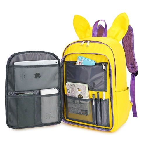 Милый детский вместительный и большой школьный рюкзак, для средней школы