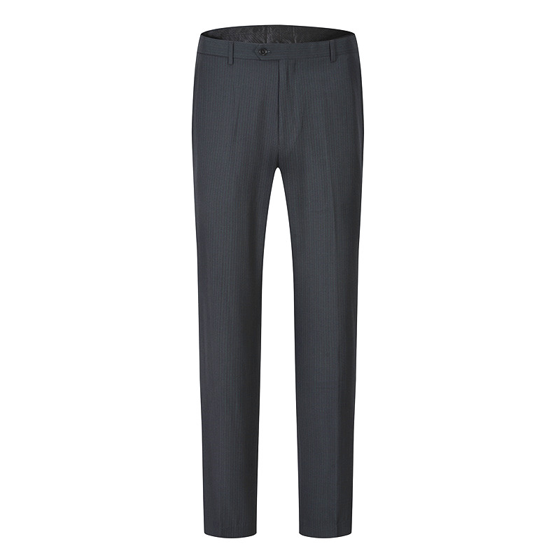 Agricultural Bank work clothes men's trousers straight business spring and autumn work clothes gray Agricultural Bank new line clothes pants