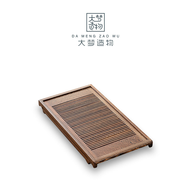 Big Dream Creation High-end Chicken Wings Solid Wood Tea Tray Kung Fu Tea Set Home Modern Office Meeting Small Tea Table