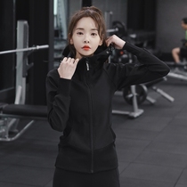 Song Station New Loose Slim Sports Top Female Hooded Zipper Cardigan Quick Dry Spring Summer Fitness Yoga Jacket