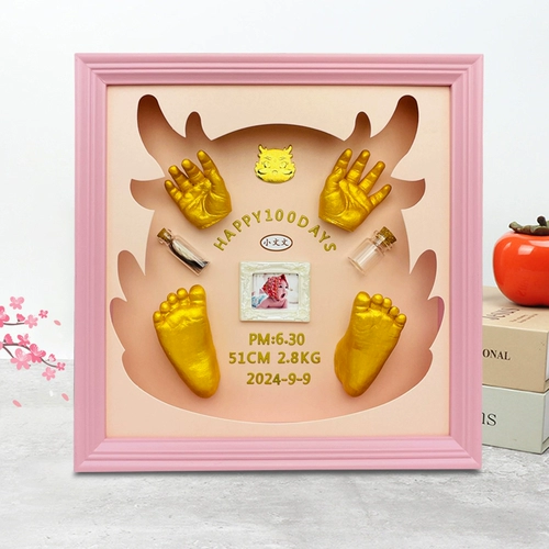 Детские отпечатки рук для новорожденных для младенца, памятная чернильная подушечка, трехмерная детская модель рук, в 3d формате, подарок на день рождения