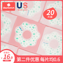 Disposable baby bib 360 degree rotatable newborn leave-in saliva towel Waterproof bib baby anti-spit milk