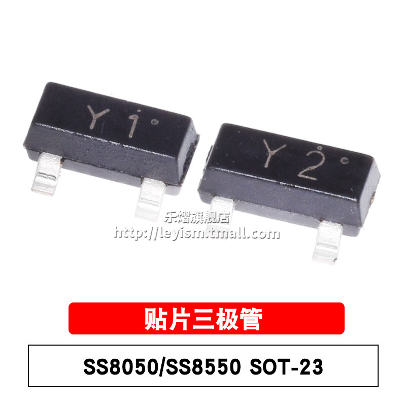 Transistor SS8050 SS8550 SOT-23 Y1 Y2 25V/1.5A SMD Transistor (20 Cái) tip 41c d882