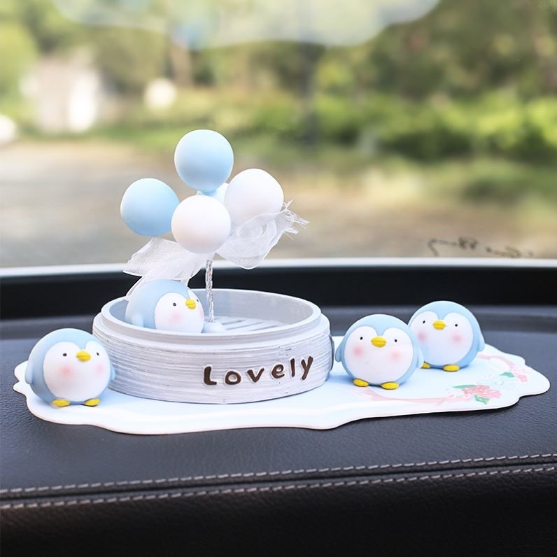 Car swing piece cute steam cage small animal in car Balloon Rabbit Middle Control Bench Vehicular Good Swing Piece Woman