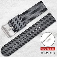 Черный серо-серебряный крепеж