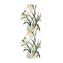 Modern Brief Bright Light Golden Silk Flower Brick Through Body Marble Tile Toilet Kitchen Wall Brick 600 1200