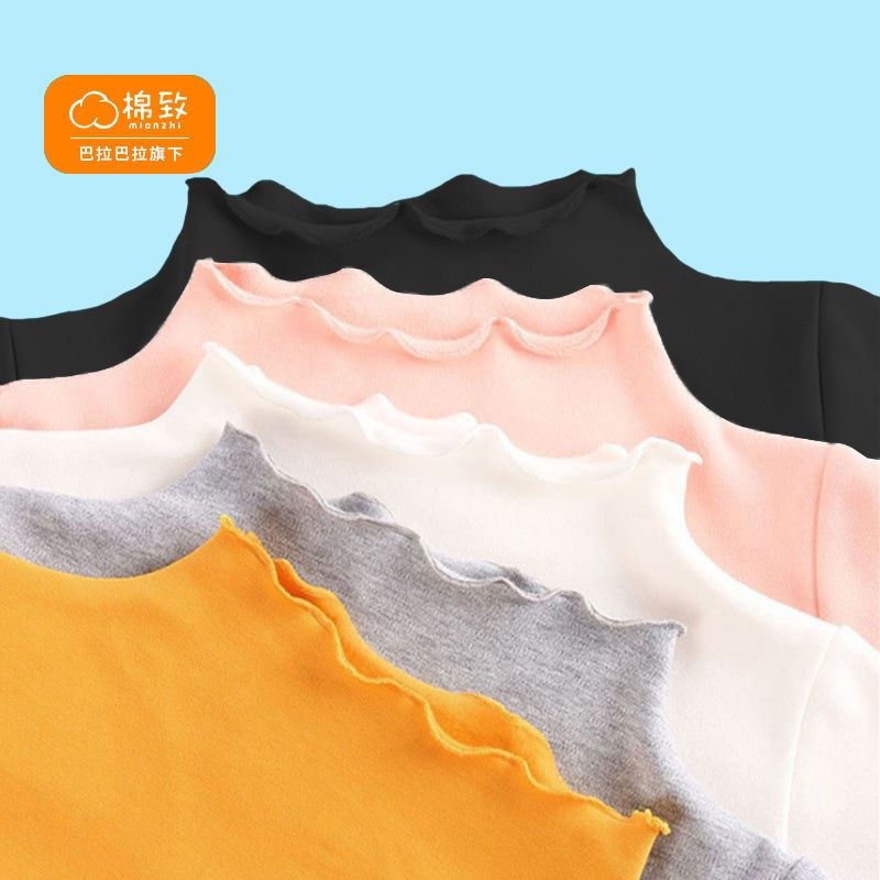 The autumn hundred girls new fashion comfort and sweet wood ear children hit the blouse