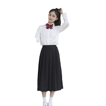 College style jk uniform skirt suit autumn class uniform junior high school student sports meeting high school student uniform DK shirt two-piece set
