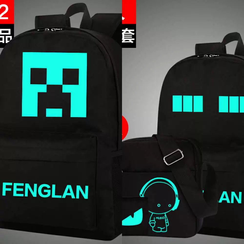 Capacious backpack for men and women, for secondary school