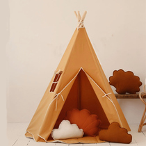 ins Nordic kids tent Indoor Boys and Girls children Princess baby little house toys Indian game House