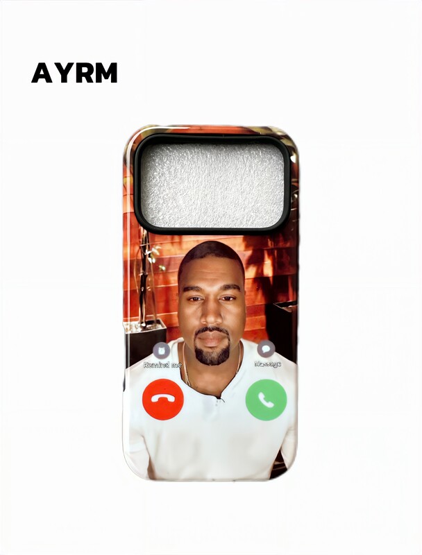 Ayrm Kanye Video Call and Phone Answering Film Two-In-One Phone Case Ayrm Kanye Video Call and Phone Answering Film Two-In-One Phone Case
