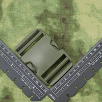 50 -миллиметровый военный зеленый двойной корректировка