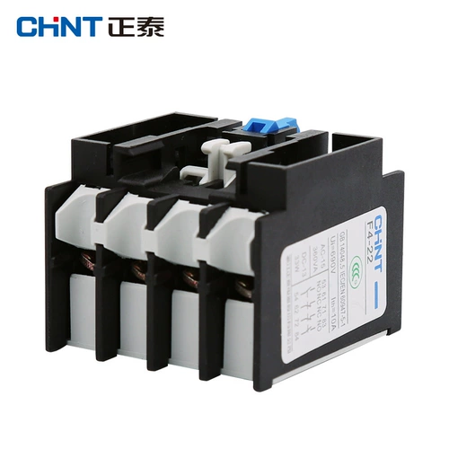 Вспомогательный контакт контактора Chint CJX2 Контактная группа переменного тока F4-11/20/02/22/31/13/40/04