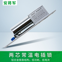 General Security Access Electric Entrance Lock Concealed Glass Door door Two-core normal temperature Electric control lock office Double door access lock