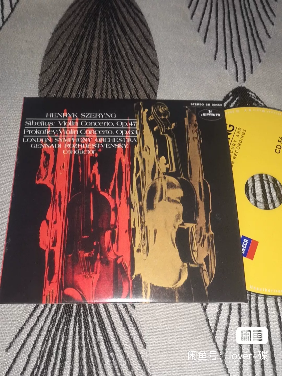 Sienni Belphis Превеев второй концерт скрипки новый и только сровленный CD