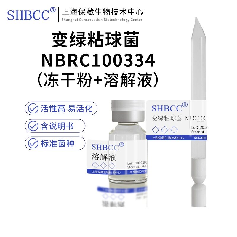 包邮 冻干粉 变绿粘球菌 NBRC100334