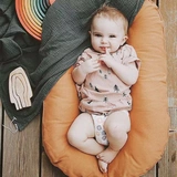 Хлопковая портативная съёмная кровать для новорожденных, матрас