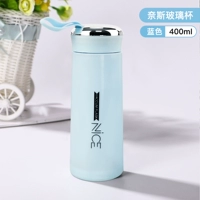 НАС стеклянный стеклянный голубой