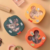 First Accessories Box Womens Jewelry Containing Box Hand Ornament Box Ear Accessories Hairpin Headwear head Accessories Containing Box Plastic Ornament Box