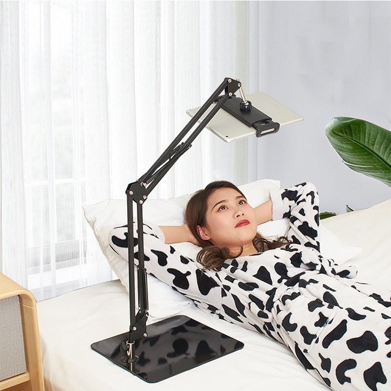 ipad pro bracket air headboard floor sloth multifunction flat panel Universal desktop Live mobile phone rack bracket Versatile Bed with view switch Multifunction support