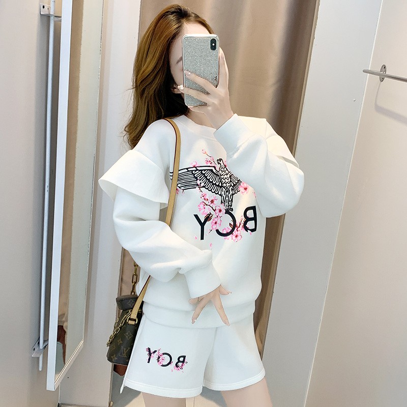 Foreign Pie Minus Wear Suits Suit Women 2022 New Fashion Little Sub Spring Matching Shorts Two Sets of High