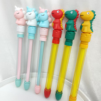 Childrens adult cartoon dinosaur toy water gun cute pull suction water spray gun beach water play water fight