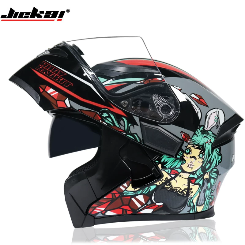 Шлем JIEKAI, электрический автомобиль, Bluetooth