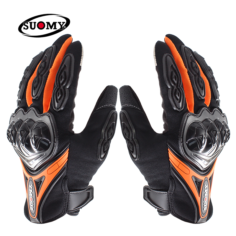 Locomotive Gloves Touch Screen Electric Car Rider rider Rider Full Finger Gloves Anti-Fall Off-road Glove All Season