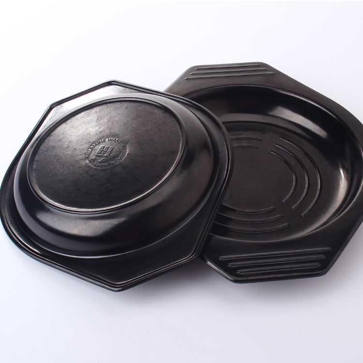 Earthenware pot tray was high - temperature ltd. stone bowl rice such as soup rice conger chicken base tray was hot heat insulation pot pad//