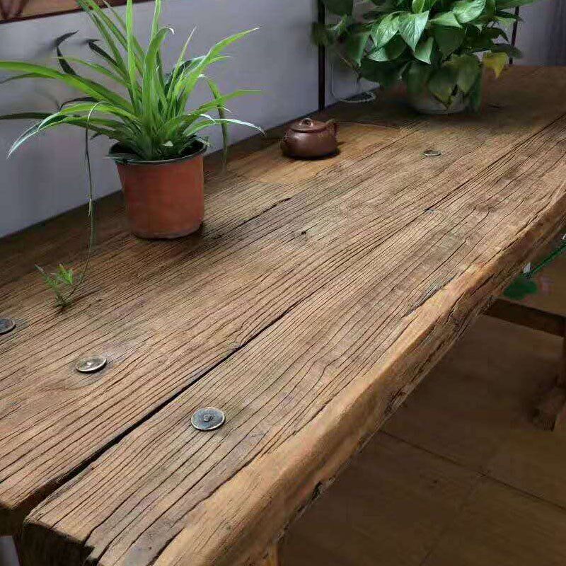 Old wooden planks custom old wooden planks old elm wood plate weathered plate solid wood log stair pedal door plate floor