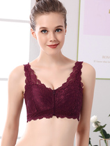 After breast surgery axillary resection to make up for fake breast special breast breast bra two-in-one front zipper without steel ring underwear