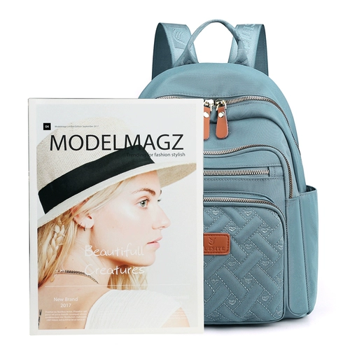 Рюкзак, сумка через плечо, универсальный вместительный и большой ранец для путешествий для отдыха, в корейском стиле, ткань оксфорд