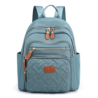 Синий, с вышивкой