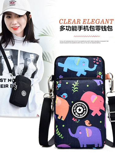 Сумка через плечо, монеты, универсальный маленький бумажник