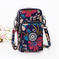 Blue Print Mobile Phone Bag