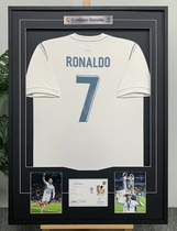 Cristiano Ronaldo autographed jersey Real Madrid Cristiano Ronaldo signed jersey Portugal Cristiano Ronaldo EM produced