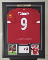 Torres signed jersey Liverpool Torres autographed jersey number 9 Fernando Torres EM