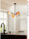 Canadian Bocci T28 Minimalist Light Luxury Branch-Shaped Restaurant Chandelier Creative Villa Tea Room Dining Table Chandelier