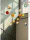Canadian Bocci T28 Designer Villa Open-Air Living Room Lamp Loft Duplex Staircase Stained Glass Chandelier