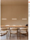 New Model Spanish Vibia Asia Minimalist Designer Bar Counter Restaurant Pendant Light Model Room Eaves Glass Lamp