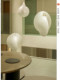 Italian Fl0S Minimalist Villa Open Loft Duplex Staircase Silk Chandelier Nordic Designer Living Room Lamp