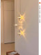 Ascension French-Style Light Luxury Bedside Chandelier Star Lamp High-End Design Foyer Atmosphere Light Staircase Lighting Fixtures