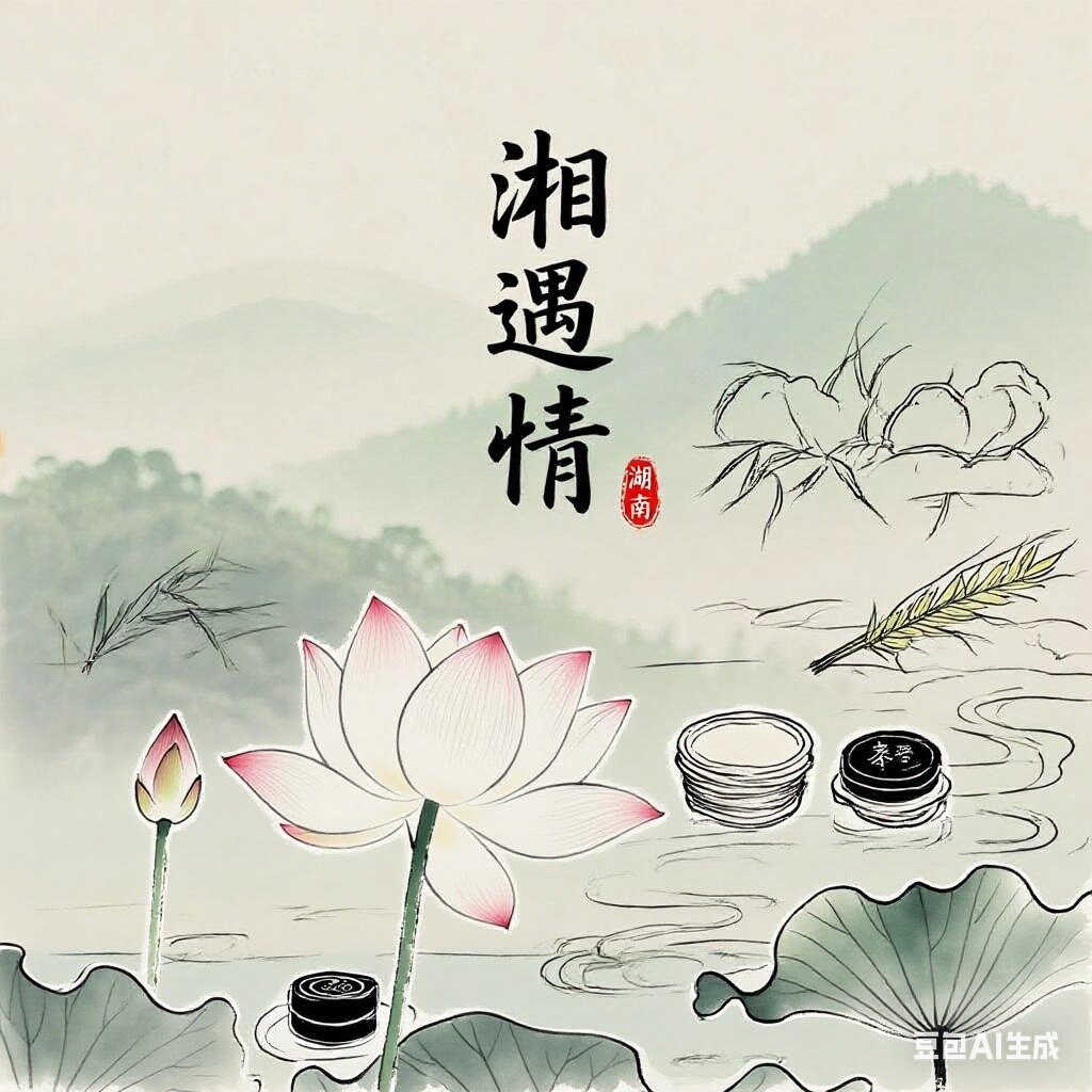 湘遇情土特产的LOGO