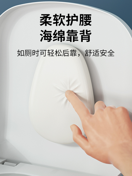 可移动老人坐便器家用老年防臭室内便携式马桶孕妇便盆成人坐便椅 — 5