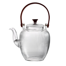 Flower teapot set candle heating base English afternoon tea warm boiling tea stove light luxury fruit health tea set